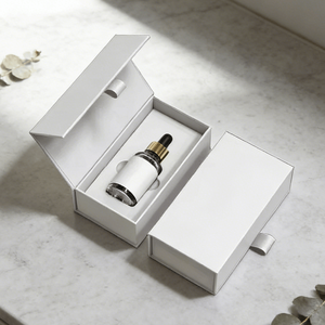 Custom Small Pep Cosmetic Packaging Paper Boxes for 2ml 3ml 5ml 10ml Vial <b>Bottles</b> Magnetic Closure Gift <b>Box</b> - Product Image 1