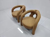 Nordischer Luxus-Stoffsessel mit Liegefunktion, Moderner Akzent-Sofa für Zuhause, Büro, Wohnzimmer, Esszimmer, Konvertierbarer Sessel für Villen