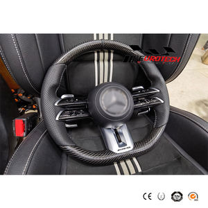 Volante de Fibra de Carbono Estilo AnnG, Nuevo Diseño para Modelos W204 W212 W221 W222 W223 AMG S63 2005-2021 - Product Image 6