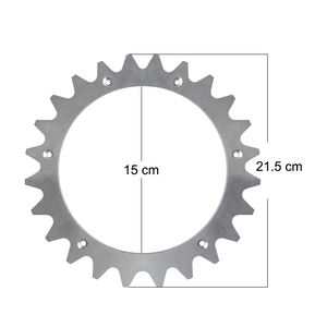 Punte in acciaio inossidabile spesse 3mm adatte per modelli Landroid WORX S e M - Product Image 1