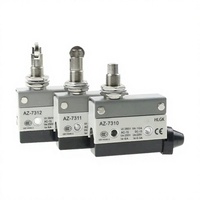 HLGK AZ-7 Micro-interrupteur haute durabilité, contacts ABS, IP65, 10A, 380V, interrupteur de commande industriel avec plusieurs modes d'installation