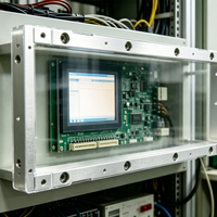 Profilé d'extrusion en aluminium usiné CNC de haute précision sur mesure, cadre en alliage d'aluminium pour équipement électronique médical