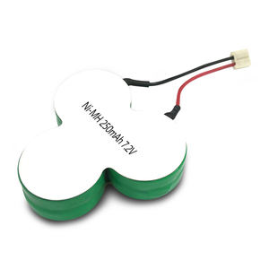 Batterie NIMH 250mah 7.2v Batterie NiMH NiMH pour réverbère solaire domestique intelligent - Product Image 1