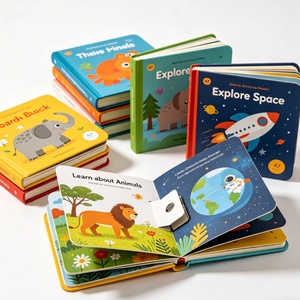 Impresión Personalizada OEM ODM, Libros Infantiles de Tapa Dura, Impresión de Libros de Cartón con Tapa Dura para Niños - Product Image 1
