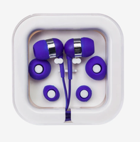 Casing Pengisi Daya Persegi Logo Kustom Earbud Bluetooth Earphone In-Ear Headphone Mini Portabel Hadiah Promosi Grosir