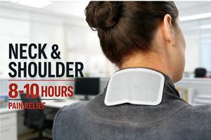 Patches Térmicos Autoaquecedores para Pescoço e Ombros |   Aquecimento Profundo por 6, 10 e 12 Horas |   Alívio da Dor Muscular |   Fabricante OEM - Product Image 3