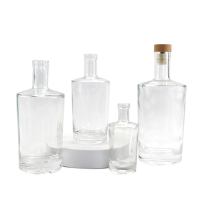 Botella <span class=keywords><strong>de</strong></span> copa <span class=keywords><strong>de</strong></span> <span class=keywords><strong>vino</strong></span> y Vodka <span class=keywords><strong>de</strong></span> alta calidad, 100ml, 375ml, 500ml, 750ml, con tapón, botella <span class=keywords><strong>de</strong></span> hombro plano - Product Image 2