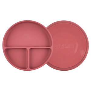 Plat en Silicone lavable au lave-vaisselle plaque d'aspiration divisée plaque d'alimentation en Silicone pour bébé - Product Image 1