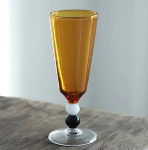 Verres <span class=keywords><strong>à</strong></span> whisky et <span class=keywords><strong>à</strong></span> <span class=keywords><strong>vin</strong></span> rouge en <span class=keywords><strong>verre</strong></span> résistant <span class=keywords><strong>à</strong></span> la chaleur, <span class=keywords><strong>à</strong></span> double perle, de couleur personnalisée, sur <span class=keywords><strong>pied</strong></span> haut, vente en gros - Product Image 2