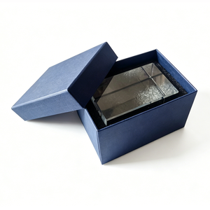 Cube en verre <span class=keywords><strong>cristal</strong></span> gravé au laser 3D Small Bridge, tendance mode, souvenirs de lieux emblématiques (Mosquée, Royaume-Uni, <span class=keywords><strong>Paris</strong></span>, États-Unis), cadeaux WDY-0477 - Product Image 5