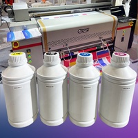 1000ML Toplu CMYK Bayrak Mürekkebi, Rulo Dijital Baskı Plotter Makinesi Mürekkep Püskürtmeli Büyük Boy Boya Bazlı Süblimasyon Yazıcı Mürekkebi