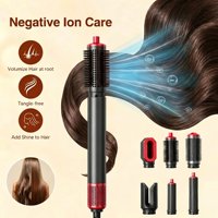 Estilizador de Cabello Multifuncional 6 en 1 de Alta Velocidad, Plancha, Rizador, Secador, Herramientas Profesionales para Peinar el Cabello