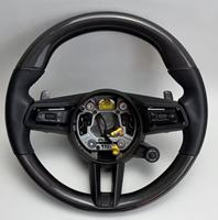 Volant en cuir GZYLC amélioré compatible avec Porsche Panamera Macan Cayenne 918 911 718 970 971 958, volant personnalisé