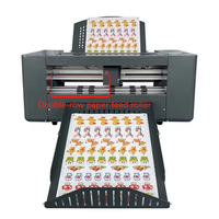 Máquina de plotter de corte a la venta con rodillo de alimentación de papel de doble fila de alta precisión Material de corte DIY