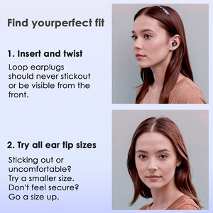 سدادات أذن سيليكون قابلة لإعادة الاستخدام وقابلة للطي بالجملة لتقليل الضوضاء أثناء الطيران والنوم والسباحة والحفلات الموسيقية والدراسة - Product Image 4