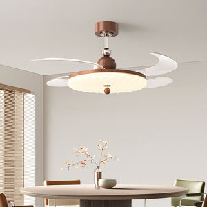 Ventilateurs de plafond intelligents LED 42 pouces, vente chaude 2026, rotation, lecture, lampes LED, DC, télécommande, connectivité Wifi pour salon - Product Image 6