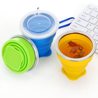 Nouveaux Gadgets : Tasse Pliable en Silicone, Sans BPA, Gobelets Réutilisables et Compacts, Tasses à Café de Voyage en Silicone pour Sports de Plein Air