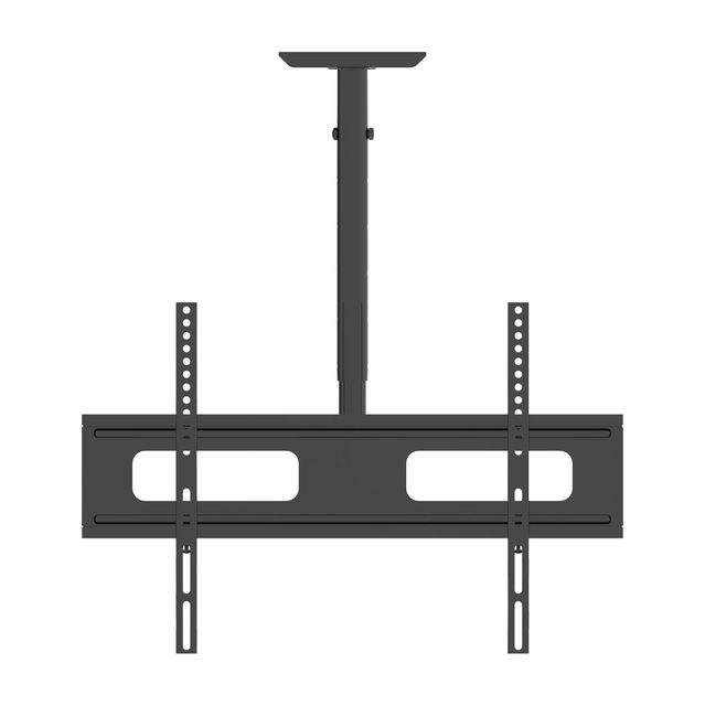 FocusMount VESA600x400 Height Adjustable 360 Degree Rotation LCD TV Ceiling Mount Bracket With Extension Poles