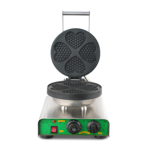 Machine à gaufres professionnelle en <span class=keywords><strong>fonte</strong></span> d'acier inoxydable, plaque unique en forme de cœur, certifiée CE, nouvelle machine commerciale à œufs de haute qualité - Product Image 6