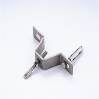 Collier de serrage en acier inoxydable de type Z, support de tuyau de type angle pour la fixation des tuyaux