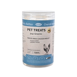 Aperitivos de pollo liofilizados para perros, pechuga pequeña, corte <span class=keywords><strong>Original</strong></span>, vitaminas ecológicas, minerales, entrenamiento molar completo - Product Image 5