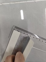 Profilé d'angle métallique recouvert de papier avec bande de zinc flexible pour la protection et le redressement des angles muraux