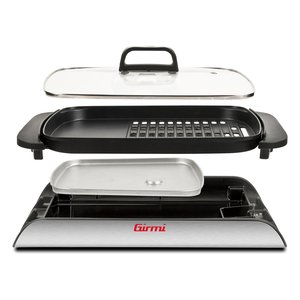 Parrilla eléctrica 2000W BQ9100 Grill & Barbecue Negra y Plateada - Product Image 2