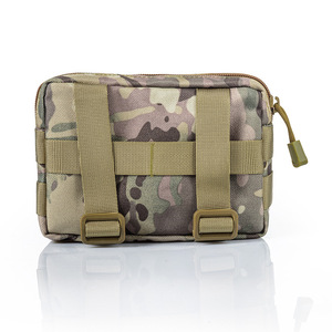Accessoires de camping et d'alpinisme, pochette tactique durable en nylon Molle, pochette administrative horizontale, petit sac à outils EDC - Product Image 6