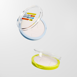Estuche compacto transparente vacío de 10g para polvos, colorete o sombras de ojos, tamaño muestra, envase cosmético personalizado - Product Image 2
