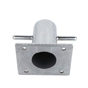 Bolardo marino brillante de acero inoxidable 316 de alta resistencia para amarre - Product Image 1