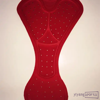 Design personnalisé imprimé mince coussin en mousse respirante pour short de triathlon Sportswear Tri Suit Pads
