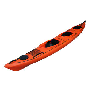 Kayak de pesca sentado de plástico de <span class=keywords><strong>2022</strong></span> 5,8 m con capacidad de carga de 400kg Casco de HDPE para kayak de mar para ríos y <span class=keywords><strong>viajes</strong></span> de 3 personas - Product Image 4
