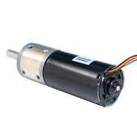 Motor Gear Planetary BLDC 42mm untuk Rumah Pintar & Sepeda Listrik Torsi Tinggi 3Nm 24V Motor DC Tanpa Sikat dengan Pengontrol