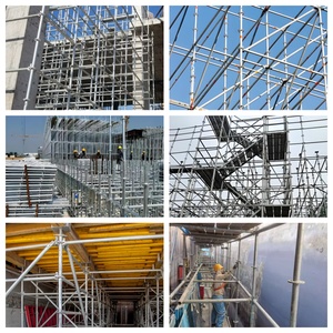 Échelles et <span class=keywords><strong>échafaudage</strong></span>s mobiles télescopiques pliables pour la construction - Utilisation hôtelière moderne en acier - Product Image 4