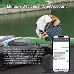 SinoTrack विरोधी चोरी ST-905 5000mAh लंबी बैटरी जीवन परिसंपत्ति नि: शुल्क ट्रैकिंग सॉफ्टवेयर मंच एप्लिकेशन के साथ जीएसएम जीपीएस कार ट्रैकर