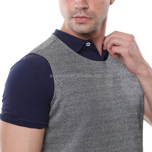 Chaleco <span class=keywords><strong>de</strong></span> Seguridad Protector <span class=keywords><strong>de</strong></span> Cuello Alto y Manga Larga, Ligero y Reforzado, Anticorte, para <span class=keywords><strong>Trabajadores</strong></span>, Venta al Por Mayor - Product Image 5