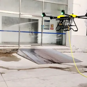 Drone pembersih efisien dan hemat biaya RTK efisiensi tinggi aman untuk berbagai permukaan mudah dioperasikan untuk pertanian