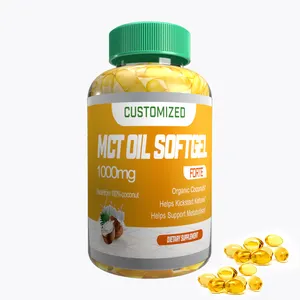 OEM Slimming Organic Coconut Oil Keto Pills Advanced Weight Loss Capsules health Supplement Keto MCT Oil Capsules MCT