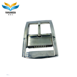 Biểu Tượng Tùy Chỉnh Hợp Kim Sang Trọng Bạc Nhanh Chóng Phát Hành Quần Áo Da Vành Đai Kim Loại Khóa Cho Nam Giới - Product Image 5