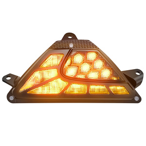 Kits delanteros de señal de giro para motocicleta, luces de señal de giro LED ámbar para 2013-2023 <span class=keywords><strong>Kawasaki</strong></span> <span class=keywords><strong>Ninja</strong></span> <span class=keywords><strong>EX</strong></span> <span class=keywords><strong>250</strong></span> 300 400 650 1000 1000SX - Product Image 6