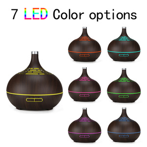 Ultrasonic 400ml Plastic Essential Oil Aromatherapy Humidifier Air Purification 2-8 Hour <b>Timer</b> Power-Off Water Shortage Home Car - Product Image 1
