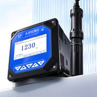 Analyseur de qualité de l'eau en ligne industriel avec écran LCD couleur IPS, testeur multiparamètres de l'eau avec capteur de mesure ORP