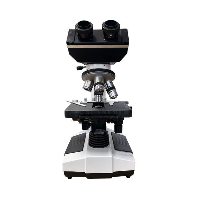 SYB-N107  Best Price Binocular Biological Microscope 4X-100X Achromatic  Observation Microscope for School Hospital