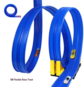 Set <span class=keywords><strong>Pista</strong></span> da Corsa Flessibile EPT 5cm con 2 Auto Giocattolo per Bambini - Product Image 1