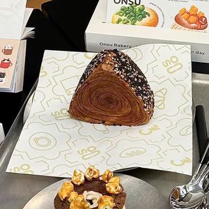 Customization Baking <b>Wrapping</b> <b>Paper</b> Food Grade Greaseproof <b>Paper</b> for Cake Cookies Bread Personalized Print Logo - Product Image 1