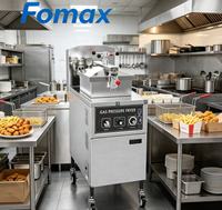 Equipo de Comida Rápida: Freidora Industrial para Pollo Broaster, Freidora de Papas Fritas, Olla con Filtro de Aceite para Cocinar Pollo