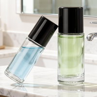 Vente en gros de flacons à bille cylindriques pour huiles essentielles de 3 ml, 5 ml, 10 ml, 15 ml, 30 ml, 50 ml, flacons roll-on vides avec emballage