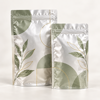 Sachets en aluminium refermables ECO Source Factory, résistants à l'humidité, pour l'emballage du café, impression de logo personnalisée
