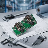 Ensamblaje de PCB de Microondas de Alta Frecuencia RF, Placa de Control de Señal de Telecomunicaciones Personalizada, Procesamiento SMT Multicapa BGA de Precisión