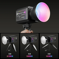 Lampe LED photographique Portable RVB 60W pour studio photo et vidéo lumière à intensité variable prise de vue flux en direct lumière de remplissage